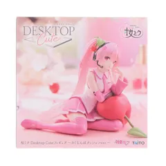 桜ミク キャラクター・ボーカル・シリーズ01 初音ミク Desktop Cute フィギュア 〜さくらんぼクッションver.〜 プライズ(451846200) タイトー