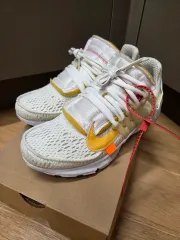 オフホワイト × NIKE エア プレスト 白 260