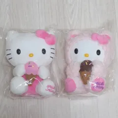 ナッツル ポップ ハローキティ/キティ ぬいぐるみ