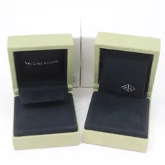 ITDO2AN7LYS0 Van Cleef & Arpels ヴァンクリーフ&アーペル ジュエリー ケース アクセサリーケース グリーン ロゴ 2点