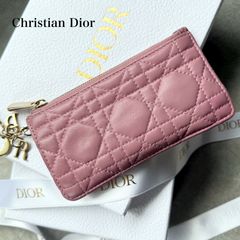 Dior カナージュ フラグメントケース ピンク - メルカリ