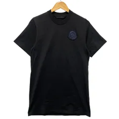 MONCLER モンクレール T-SHIRT SS ロゴワッペン 半袖Ｔシャツ ブラック サイズM 正規品 / 40814