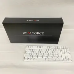 [東店65-3556-2604] [店舗併売]東プレ REALFORCE R4 白 R4HC71 日本語配列 + REALFORCE R4 対応キーキャップ ２種 丁字茶 R4AJPKCT1 青白橡 R4AJPKCL5のサムネイル