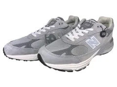 NEW BALANCE (ニューバランス) ローカットスニーカー スエード MR993GL US10 28cm グレー メンズ/036