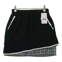 サイズ：S FILA GOLF フィラゴルフ ; ニットスカート  ブラック系 [240101661195] ゴルフウェア レディース ストスト