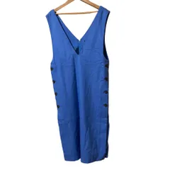 未使用 JILL STUART ジルスチュアート EndyROBE ジャンパースカート ワンピース サイズ2 ブルー レディース 古着 中古 USED