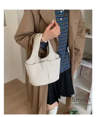 トートバッグ レディース コーデュロイバッグ マザーズバッグ 大容量 手提げバッグ ショルダーバッグ カジュアルバッグ M260413-9
