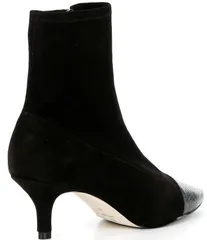 フランセスバレンタイン レディース シューズ ブーツ・レインブーツ スエード ブーツ FRANCES VALENTINE Serena Stretch Suede Booties Black ブラック