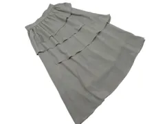 COHINA コヒナ ロング ティアード スカート sizeshort XS/黒 ■◇ レディース