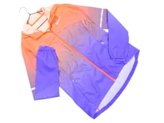NIKE ナイキ グラデーション フーディー ジャケット sizeM/紺ｘオレンジ ■◇ レディース