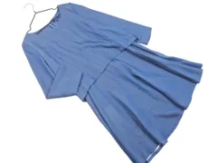 SHIPS シップス ワイドスリーブ ワンピース size38/青 ■◇ レディースのサムネイル