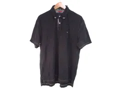 k05260331088　TOMMY HILFIGER　Lサイズ　Black　　トップス　ポロシャツ　春夏