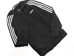 adidas アディダス トラック ジップアップ パーカー sizeM/黒 ■◇ メンズ