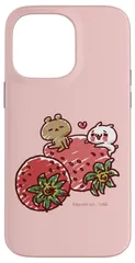 【新着商品】愛しすぎて大好きすぎる。いちご スマホケース iPhone 14 Pro Max 用