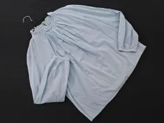 BALLSEY ボールジー トゥモローランド ギャザー ボリュームスリーブ シャツ size36/水色 ■◇ レディース