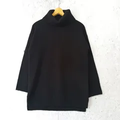 UNIQLO ユニクロ スフレヤーンタートルネックチュニック ブラック Sサイズ ◎_◇〇