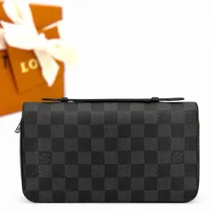 新品に近い 付属品完備 ルイヴィトン ダミエ　グラフィット ジッピーXL 長財布 ヴィトン　N41503　クラッチバッグ　財布