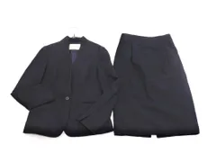 UNITED ARROWS ユナイテッドアローズ セットアップ ジャケット スカート スーツ size36/濃紺 ■◇ レディース