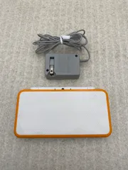 New ニンテンドー2DSLL本体 ホワイト×オレンジ