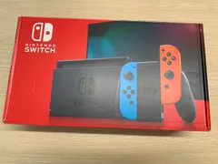 Nintendo Switch ネオンブルー/ネオンレッド 本体　A330①