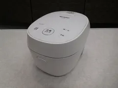 SHARP/シャープ IHジャー炊飯器 KS-HF05B-W ホワイト 3合炊き 2020年製【M0738】のサムネイル