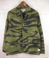 SASSAFRAS ササフラス タイガーカモ FALL LEAF JACKET フォールリーフジャケット S 美品のサムネイル