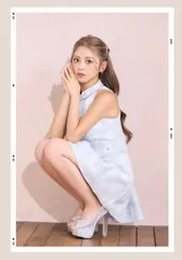 花柄　ハイネック　キャバ　ミニドレス  Love Rich ラブリッチ