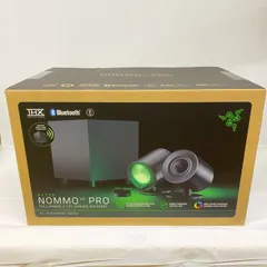 Razer Nommo V2 Pro 【新品未使用、未開封】 ゲーミングスピーカー Bluetooth/USB-A接続 Nommo V2 Pro ブラック