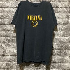 00s NIRVANA スマイルTシャツ TULTEX size L - メルカリ