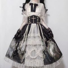 E294 アリスアンドザパイレーツ 真夏の夜の夢柄 JSK - メルカリ