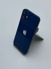 【中古・バッテリー劣化・フレームキズ有】iPhone 12 Mini 64GB ブルー SIMロック解除済