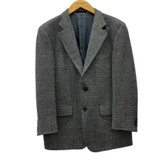 BURBERRY LONDON バーバリーロンドン メンズ テーラードジャケット グレー系 ウール カシミヤ混