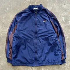 90s adidas アディダス ナイロンジャケット 古着 Mサイズ パフォーマンスロゴ