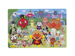 新品 アンパンマン 天才脳はじめてのパズル 30ピース アンパンマンとなかまたち