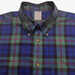 【XL】Brooks Brothers（ブルックスブラザーズ）Original Polo Shirt BD チェック / リージェントフィット / Supima Cotton 100% ノンアイロン ポケット付 メンズXL相当
