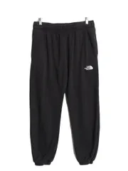 ノースフェイス ポケット付き スウェット パンツ メンズ L / アウトドア 裏起毛 トレーナー イージーパンツ ワンポイント トレーニング 黒