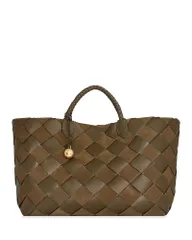レベッカミンコフ レディース バッグ レザー Rebecca Minkoffrankie Large Woven Leather Tote Bag Vintageのサムネイル