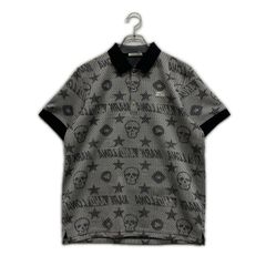 中古 メンズ マークアンドロナ MARK&LONA 半袖ポロシャツ 50(LL) 傷