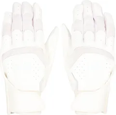 アンダーアーマー UNDER ARMOUR 野球 ソフトボール UAヤード プロ バッティンググローブ ノンカラー メンズ 手袋 両手用 ウォッシャブル 部活動 クラブ 練習 試合 高校野球対応 ペア売り  6001 100 WHITE/WHITE/WHIT
