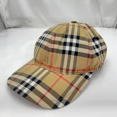 【中古】BURBERRY BURBERRY ノバチェック ボールキャップ サイズM バーバリー[91][240091407419]のサムネイル