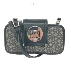 DONNAKARAN ダナキャラン ショルダーバッグ  ロゴ柄/キャンバス×レザー     レディース / 240001196347のサムネイル