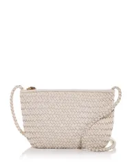 メイドウェル レディース バッグ レザー Madewell Signature Woven Leather Crossbody Bag Vintage