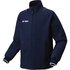 YONEX ヨネックス ユニウォームアップシャツ(フィットスタイル) テニス ＷＵＰニットジャケット 50158y-554、(554)ダークネイビー