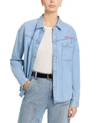 マザー レディース トップス シャツ デニム MOTHER The Big Splash Denim Shirt Wake and Lake デニムのサムネイル