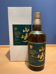 サントリー 山崎 10年 ピュアモルト ウイスキー 箱付き - メルカリ