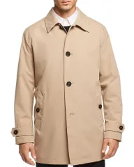 コールハーン メンズ アウター コート Cole Haan Trench Coat Khaki カーキのサムネイル