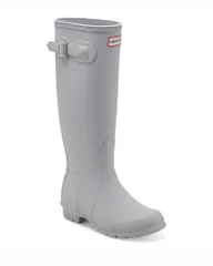 ハンター レディース シューズ ブーツ・レインブーツ トール Hunter Womens Original Tall Rain Boots Light Gray グレー