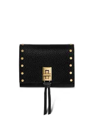 レベッカミンコフ レディース アクセサリー 財布 レザー Rebecca Minkoff Darren Metro Smalleather Wallet Black ブラックのサムネイル