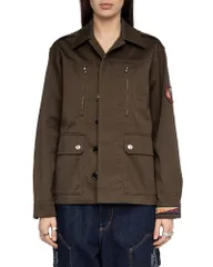 ザディグ エ ヴォルテール レディース アウター ジャケット・ブルゾン Zadig Voltaire Kid Jacket Mossのサムネイル