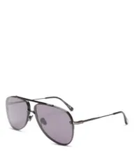 トム・フォード レディース アクセサリー サングラス・アイウェア Tom Ford Metal Pilot Sunglasses 62mm OneSizeのサムネイル